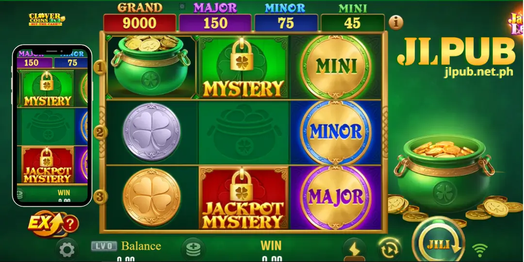 Image clover coins jlpub